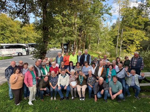 Unsere Truppe Ausflug Zugspitzland