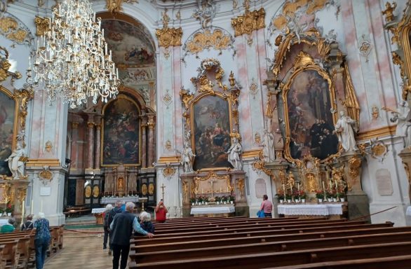 Klosterkirche Ettal Ausflug Zugspitzland